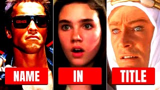 Can You Name 100 Movies With Character Names in the Title? Ultimate Movie Challenge Quiz!