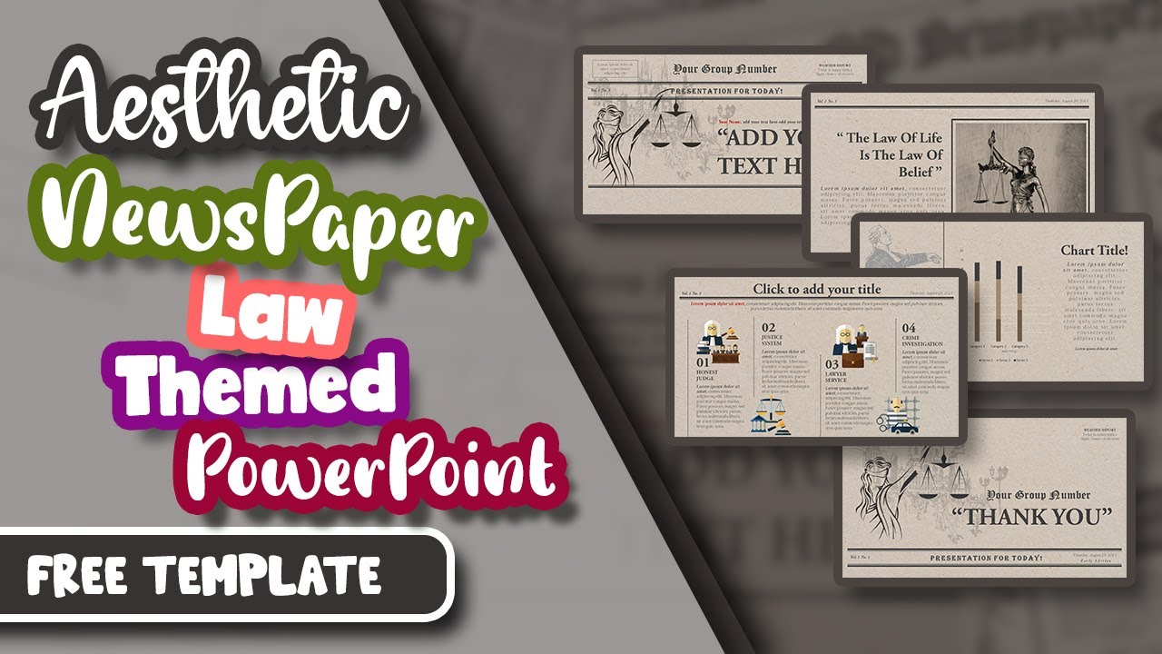 powerpoint newspaper template