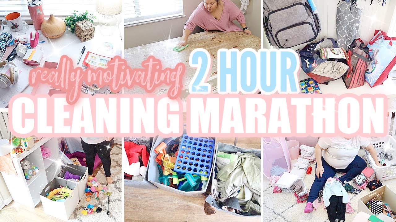🤍 SATURDAY CLEANING MOTIVATION 2022 // 2 HOUR CLEAN WITH ME MARATHON ...