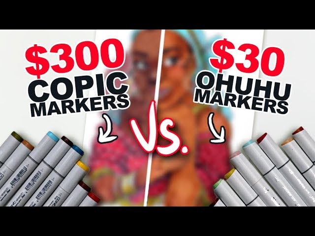 Ohuhu vs Copic Markers: What's the Hype All About?