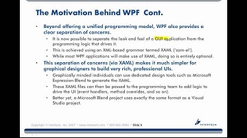 Intertech - Complete WPF Training for .NET -  Part 1