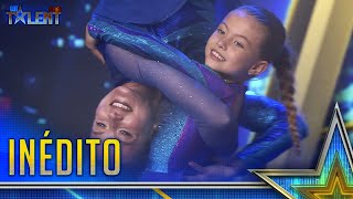 The IMPRESSIVE ACROBACIES of a mother and daughter DUO | Never Seen | Spain's Got Talent 8 (2022)