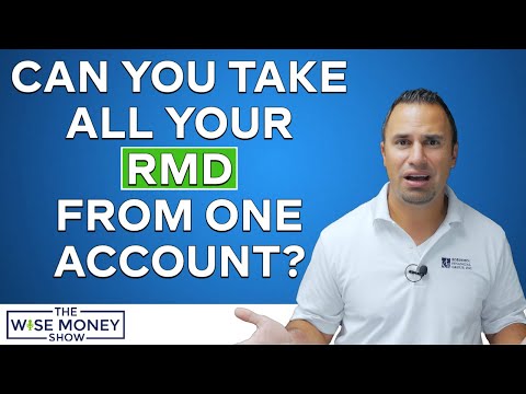 Can You Take All Your RMD From One Account?