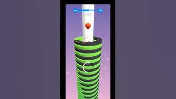 Stack Ball Level 176 Walkthrough #shorts