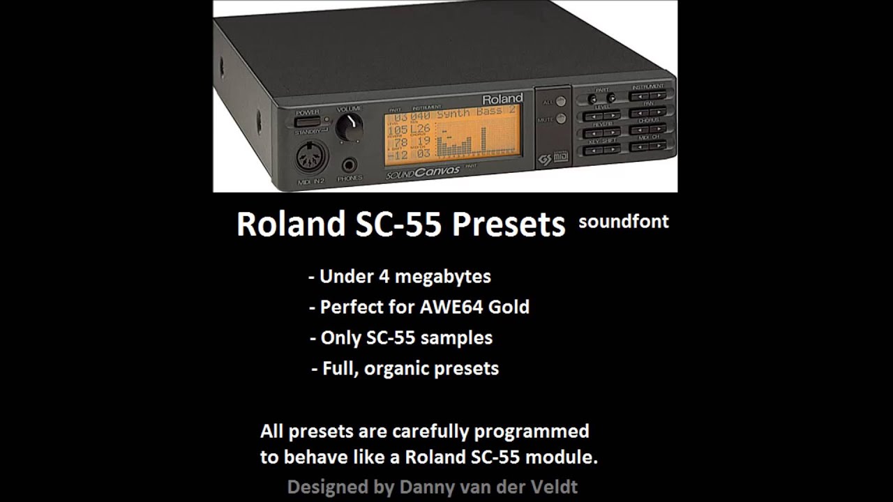 roland sc 55 soundfont roland sc 55 soundfont