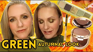 AUTUMNAL MAKEUP | GREEN EYESHADOW LOOK