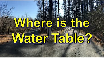 What do I do if my water table is high?