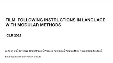 FILM: Following Instructions in Language with Modular Methods