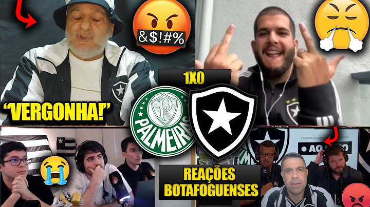 REAÇÕES dos BOTAFOGUENSES FURIOSOS com a ELIMINAÇÃO - PALMEIRAS 1X0 BOTAFOGO [REACT MUNDIAL 2025]