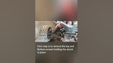 Shock rebuild on the Arrma Senton Mega 4x4