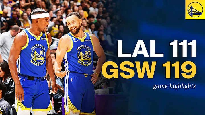 Steph Curry & Jimmy Butler Lead Warriors Opening Night WIN Over Lakers