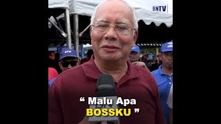 Malu Apa Bossku Ds Najib Youtube