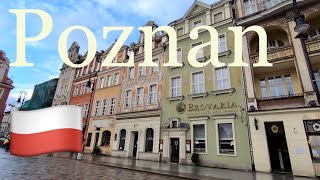 Poznan city walk 🇵🇱 Poznan old town , Poland