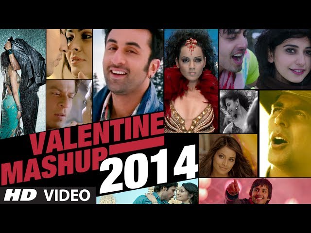 Valentine Mashup 2014 | Best Bollywood Mashups | Kiran Kamath class=