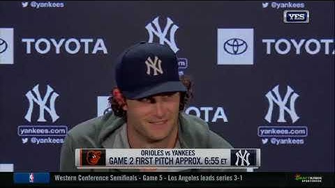 Gerrit Cole dissects his shutout victory over the Orioles in Game 1