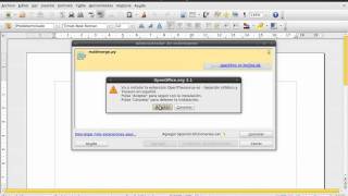 Cómo instalar el Diccionario de sinónimos en español para Openoffice (GNU/Linux Ubuntu) screenshot 3