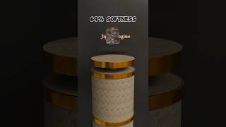 0% Vs 100% Softness 3D Simulation