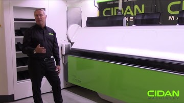Viradeira CIDAN Machinery modelo  PRO Z - Apresentação