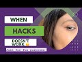 Hack didn’t go right / some fun while trying hacks