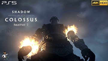 Shadow of the Colossus PS5 Gameplay Walkthrough Final Part 7  [4K HDR 60FPS] | PS4 V12 Gamer