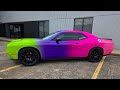 INSANE Challenger Fade Car Wrap! | Full Video! Custom Design Wrap! thumbnail