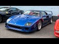 The 10f1 Blue Ferrari F40 among the Rarest Cars in the world [Joe Macari Showroom]