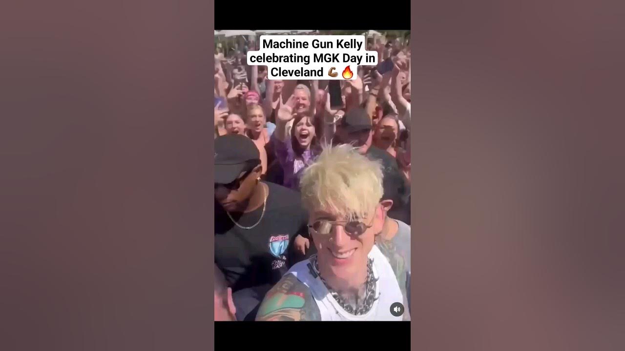 Machine Gun Kelly Celebrating MGK Day in Cleveland ๐ช๐พ๐ฅ YouTube Machine Gun Kelly Celebrating MGK Day in Cleveland ๐ช๐พ๐ฅ YouTube