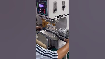 Pad Printing Machine in Action: Watch It Print Rubber Pipes! 🌟 #industrialprinting #printingmachine