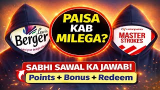 Berger Paint - Asian Paint Masterstroke Update | Points Payment & Bonus Full Info screenshot 2