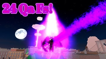 24 Qa Fs In SPTS! | Super Power Training Simulator Killing Montage