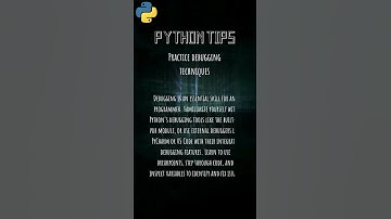 Practice Python debugging techniques