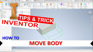 Inventor How To Move Body