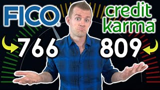 FICO Score vs Credit Score vs Credit Karma (Why Are My Credit Scores So Different?) screenshot 1