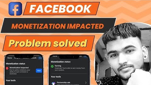 🛑LIVE: Facebook Monetization Impacted Problem Solved kaise kare|Facebook Monetization Restricted
