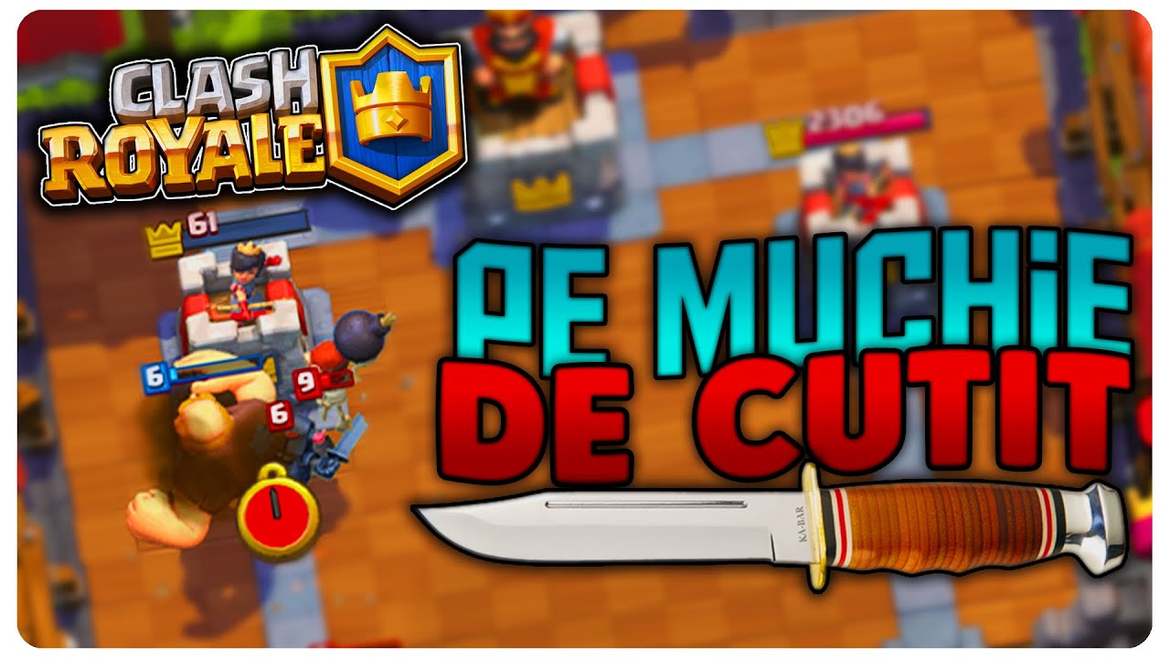 A fost pe muchie de cutit | Clash Royale Romania