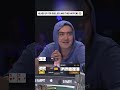 MAGICAL TURN CARD HEADS UP FOR $500,000 🤯 #poker #casino #pokerhands