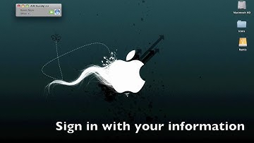 how to set up ichat on mac