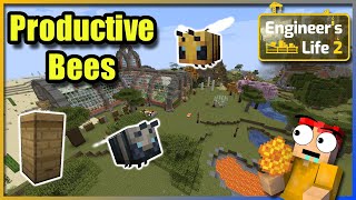 Minecraft Engineer's Life 2 Let's Play - Productive Bees - ep 7 Minecraft Engineer's Life 2 Let's Play - Productive Bees - ep 7
