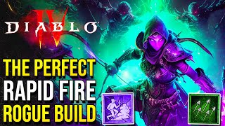 Diablo 4 - New Rapid Fire End Game Build For Rogue! This UNIQUE Is Amazing (Diablo 4 Best Builds)