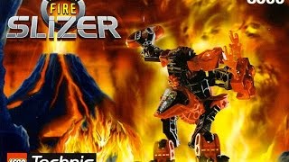 Lets Brick - 8500 - Fire / Torch Slizer / Throwbot