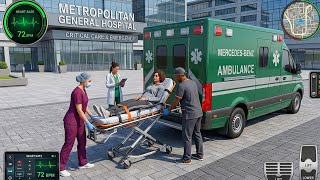 Ambulance City Rescue Simulator 3D - 911  Ambulance Simulator Android GamePlay - Code 3 Emergency  screenshot 1