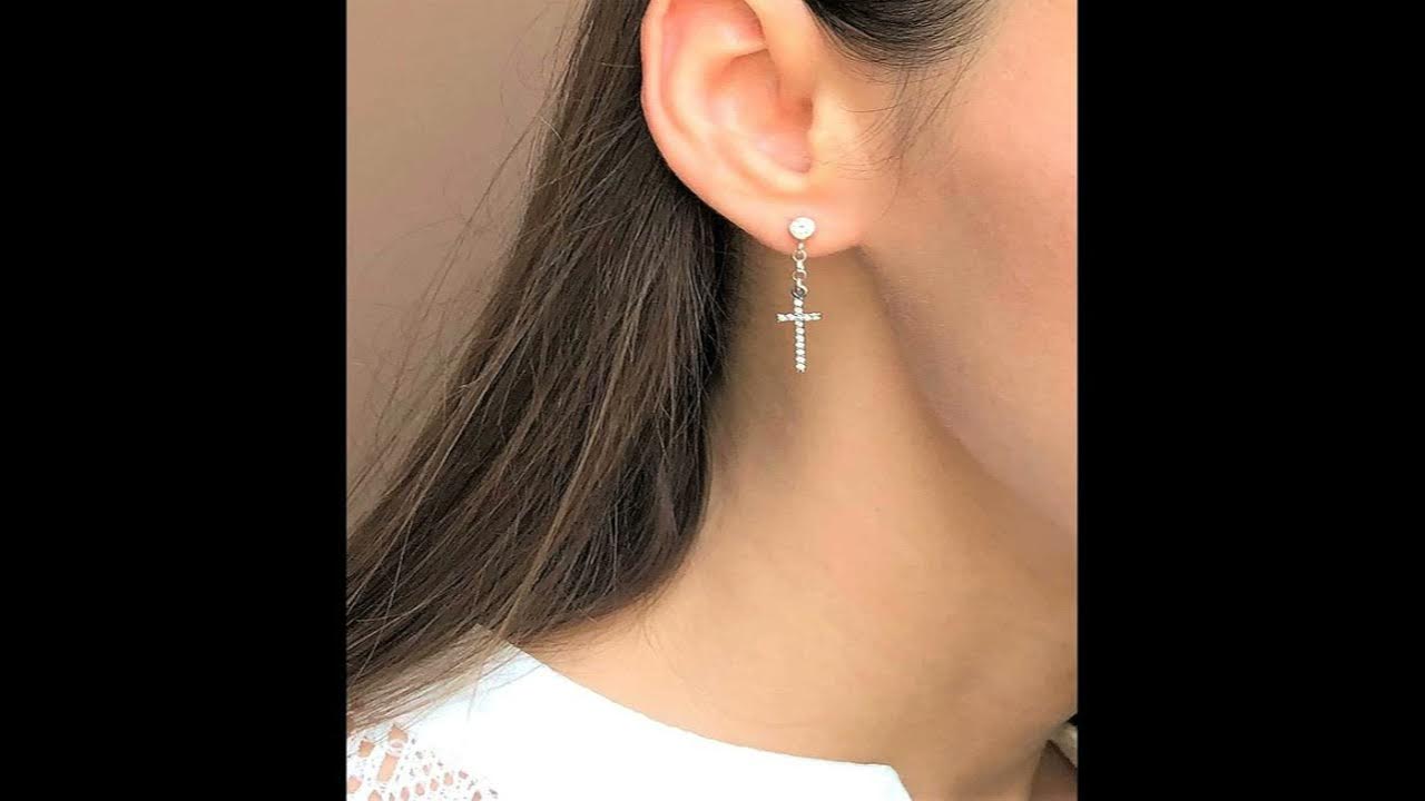 серьги с религиозной символикой лицо. серёжки крестики чёрные. можно ли носить серьги крестики. серьга крест мужская. серьги женский с подвеской.