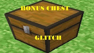 Minecraft Bonus Chest Glitch (Xbox360)