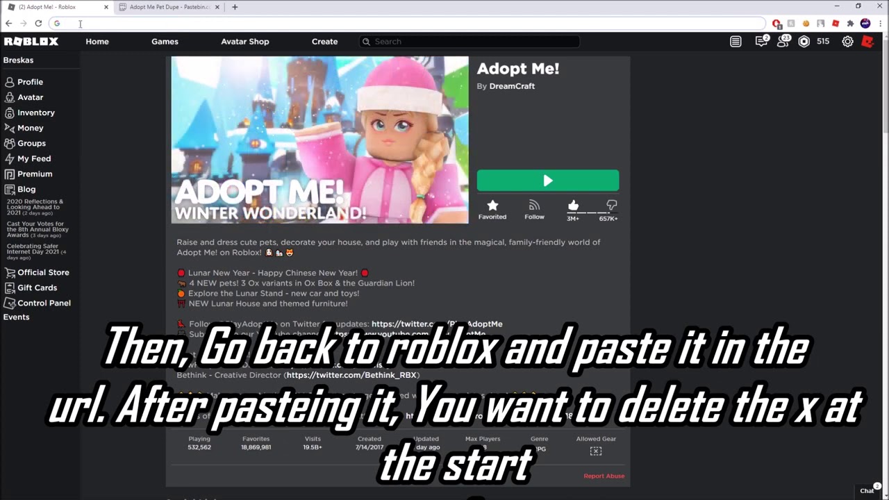 How to DUPE pets in Adopt me Roblox