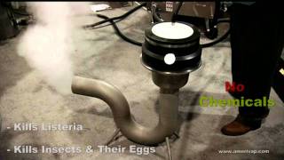 Drain & Pipe Cleaning & Sanitizing with a Dry Steam Cleaner - AmeriVap Systems - Xtreme Steam