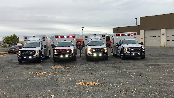 Four Montana Ambulances custom built for Apgar Amb...