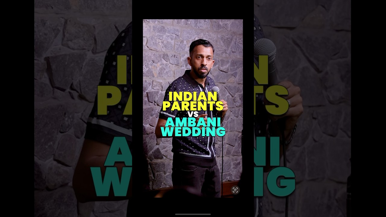 Indian Parents vs Ambani Wedding - Rupen Paul #standupcomedy #comedyjokes #comedy