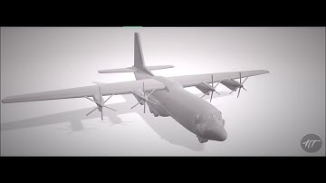 C-130 Hercules - Render Preview