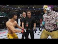 Bruce Lee vs. Tattooed Cat (EA sports UFC 3)