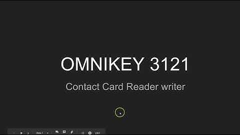 OMNIKEY 3121 Reader Writer - Introduction